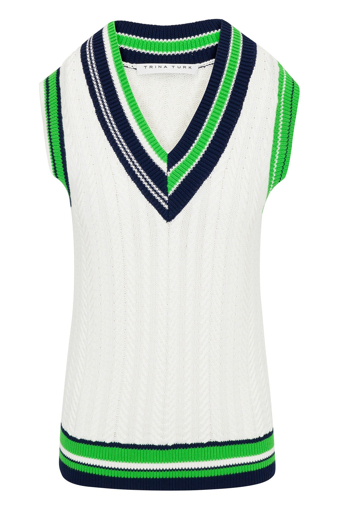 Trina Turk Seapointe 2 Sleeveless Knit Vest