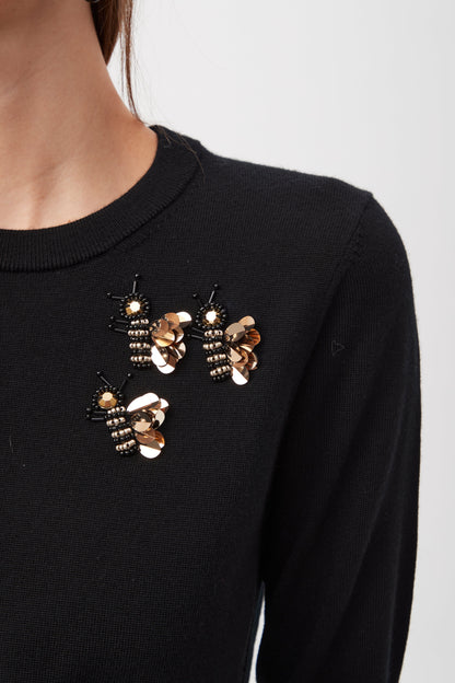 Trina Turk QUEEN B CREWNECK