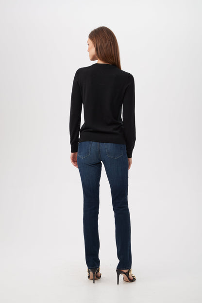 Trina Turk QUEEN B CREWNECK