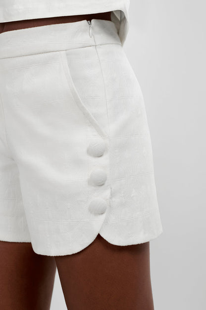 Trina Turk Duomo Button Side Short