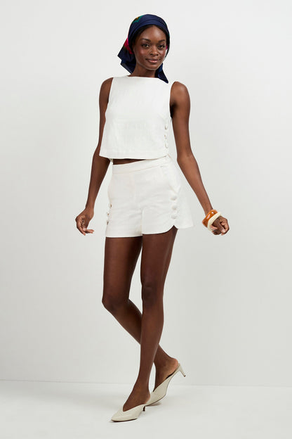 Trina Turk Duomo Button Side Short