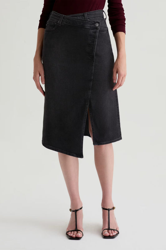 Trina Turk Bruna Wrap Midi Skirt