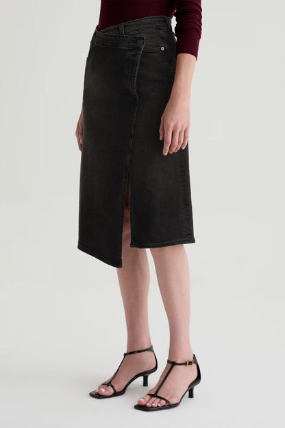 Trina Turk Bruna Wrap Midi Skirt