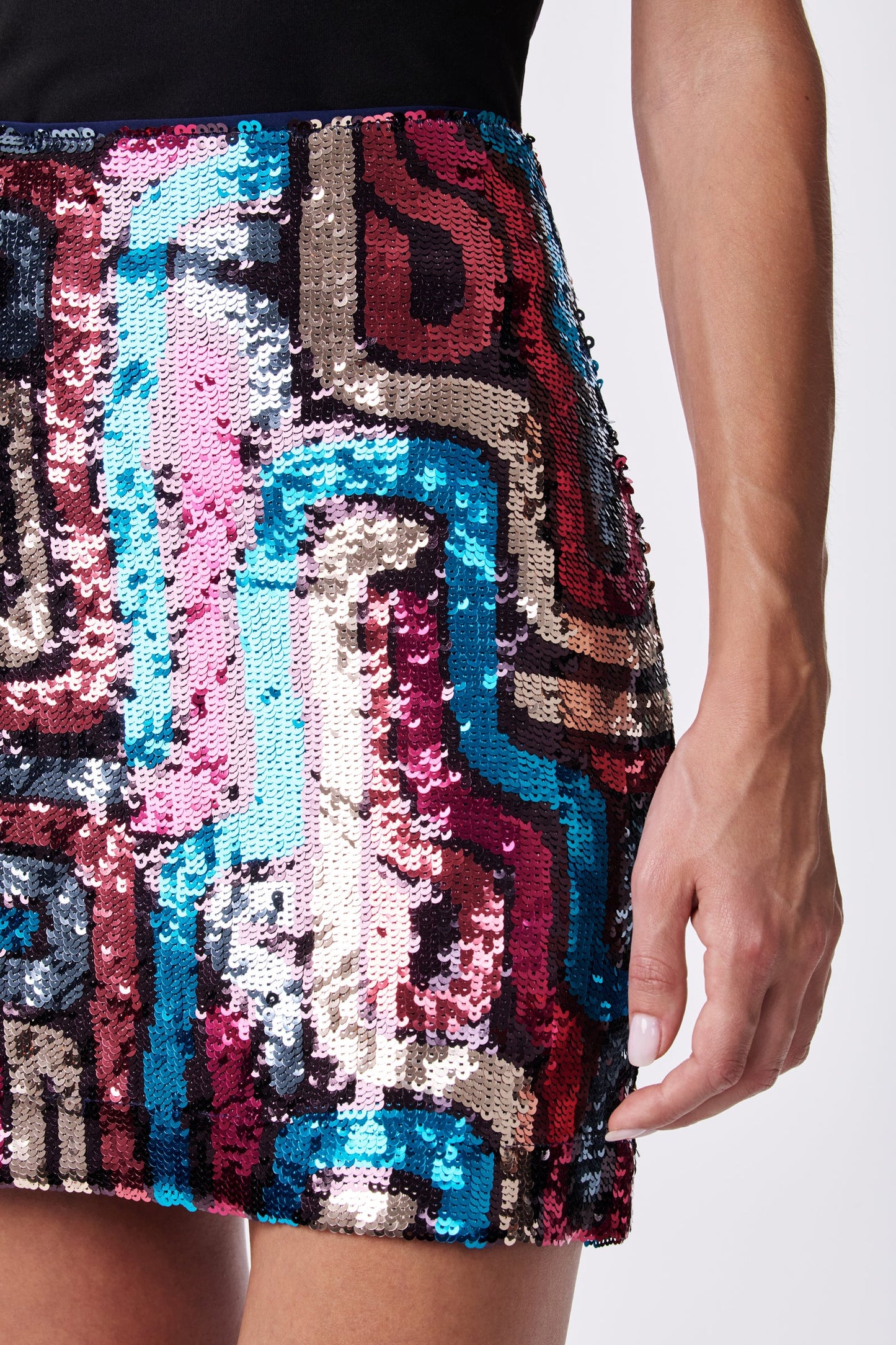 Trina Turk Rico Sequin Skirt