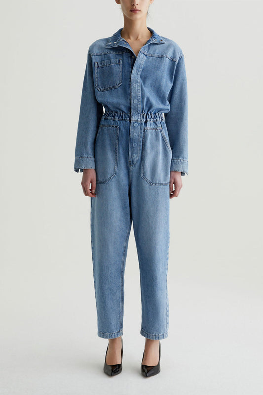 Trina Turk AG NITA DENIM JUMPSUIT