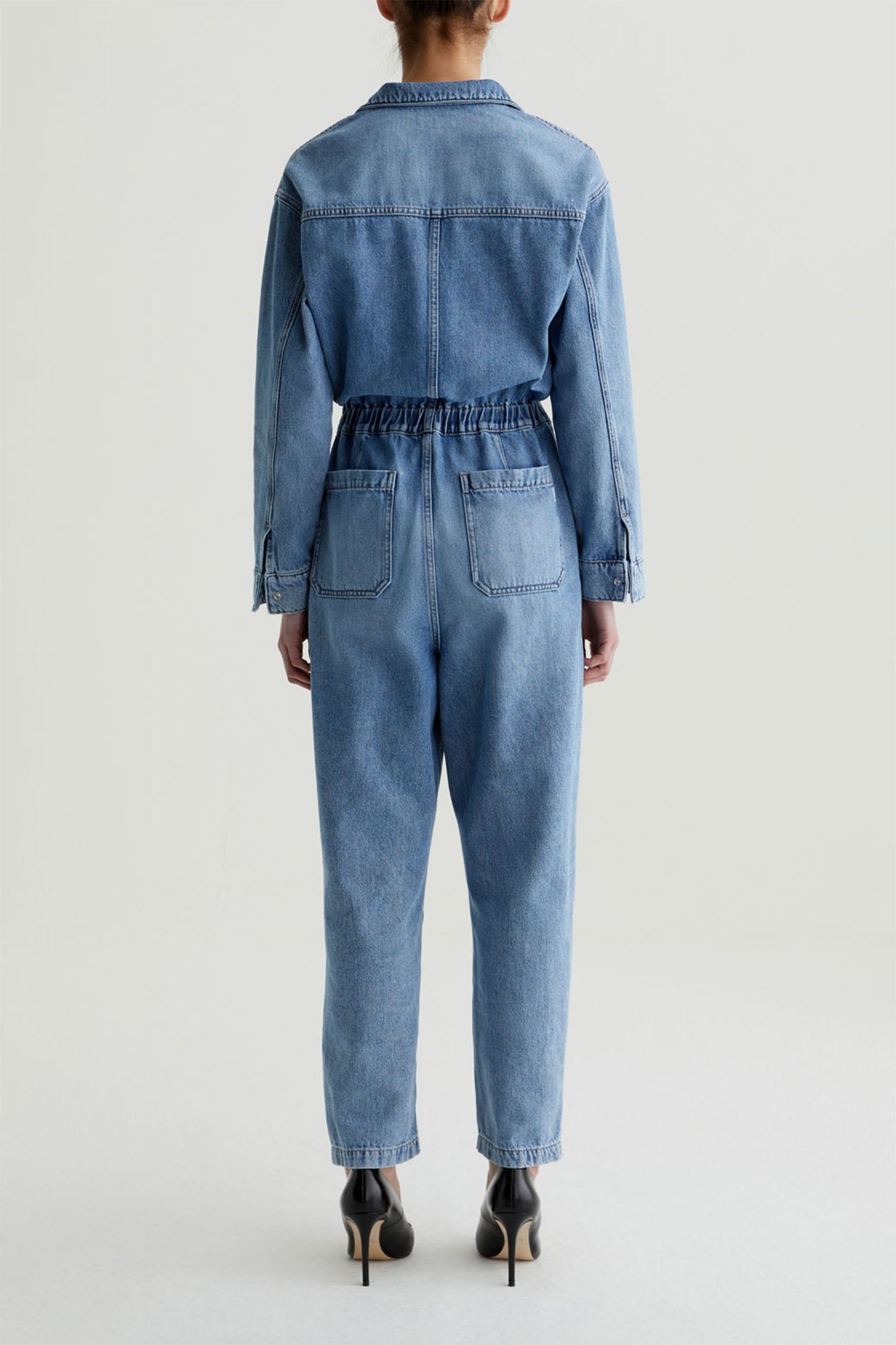 Trina Turk AG NITA DENIM JUMPSUIT