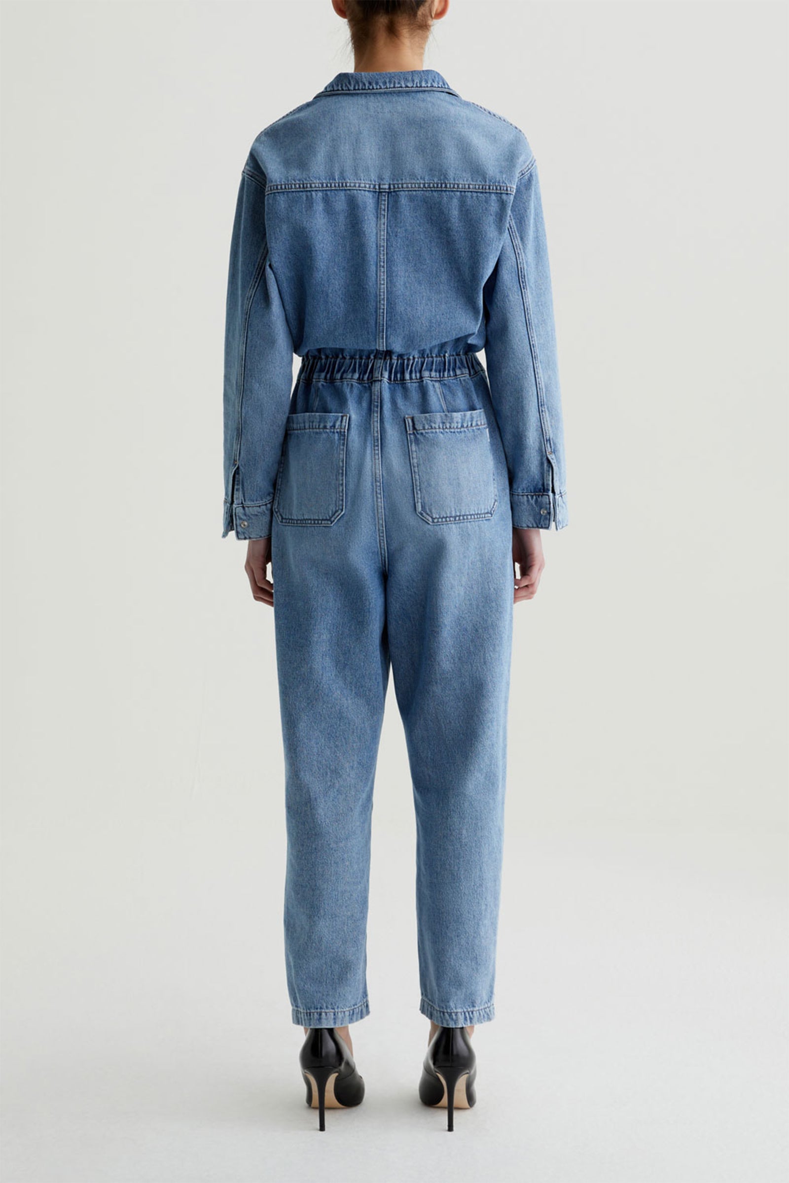 Trina Turk AG NITA DENIM JUMPSUIT