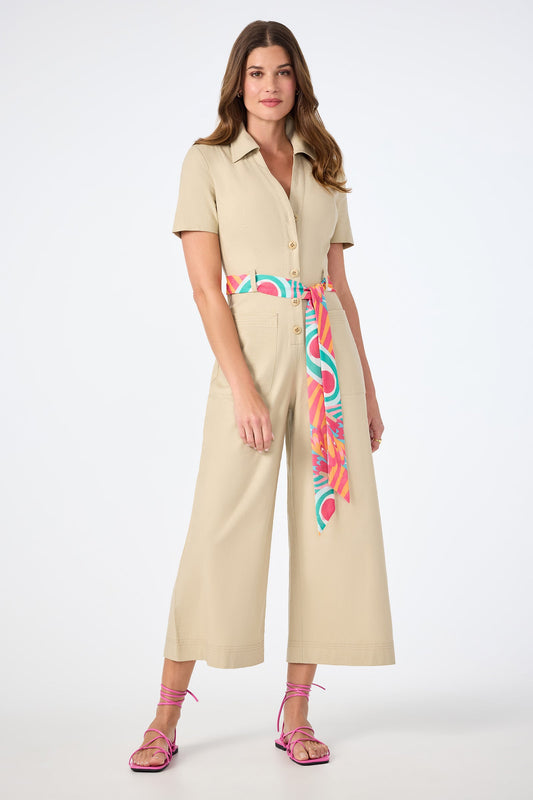 Trina Turk J'Adore V-Neck Jumpsuit