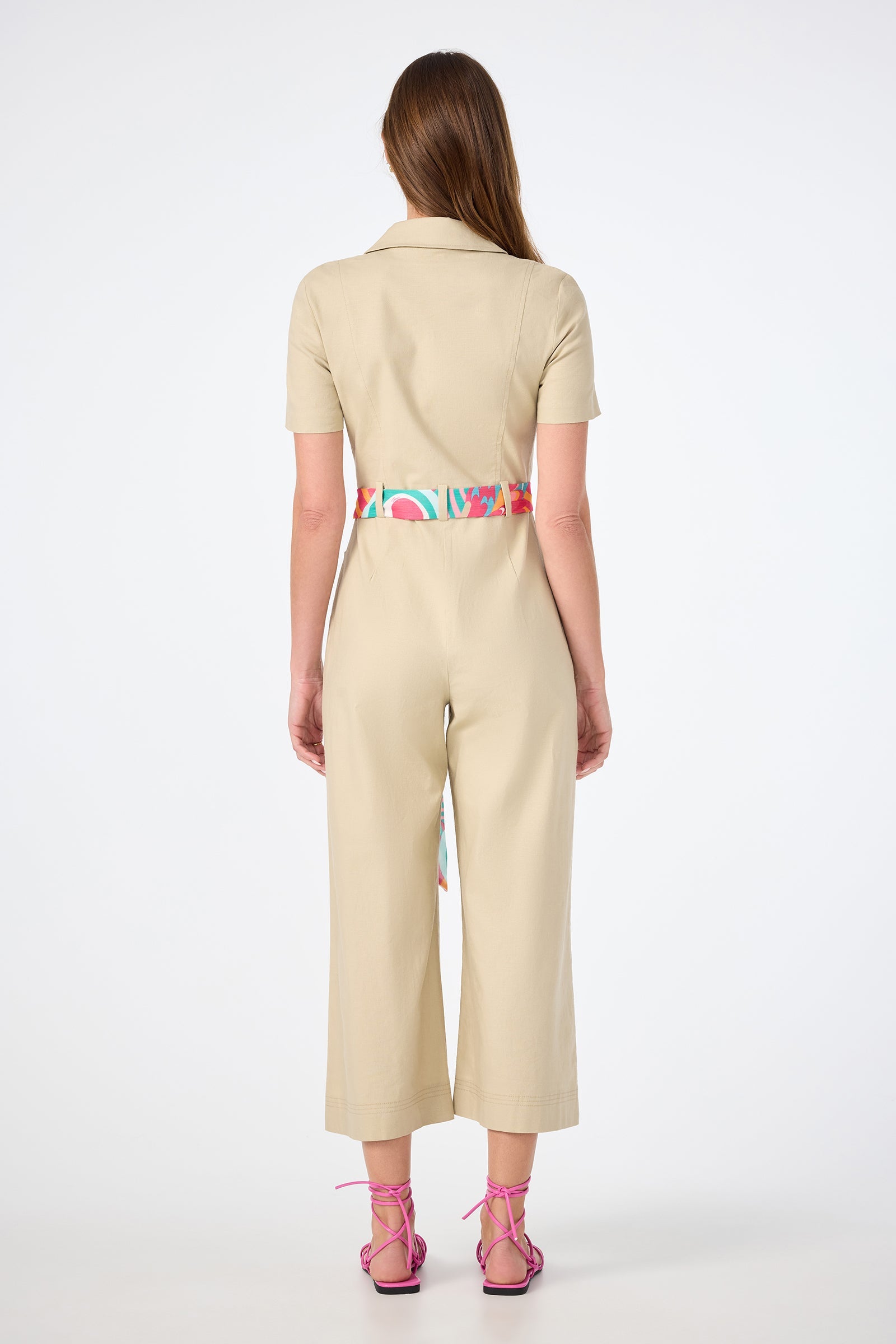 Trina Turk J'Adore V-Neck Jumpsuit