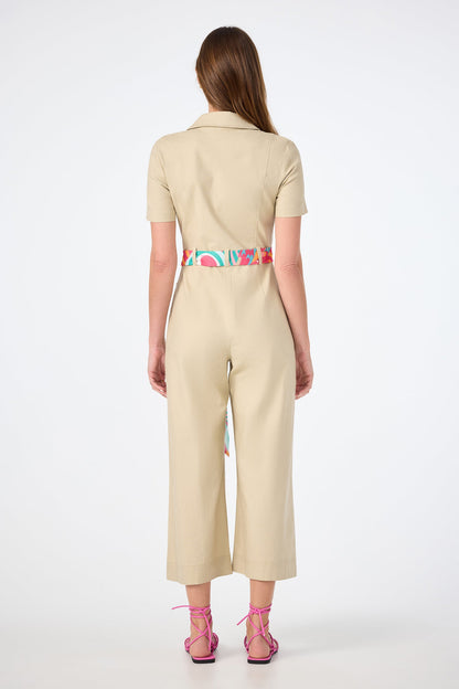 Trina Turk J'Adore V-Neck Jumpsuit