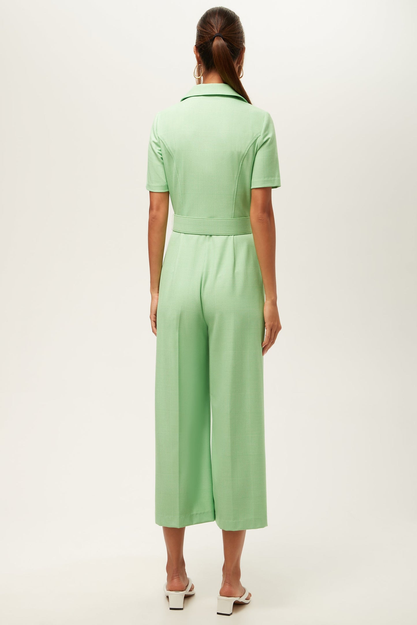Trina Turk Jannise 3 Jumpsuit - Game Time Glen Plaid