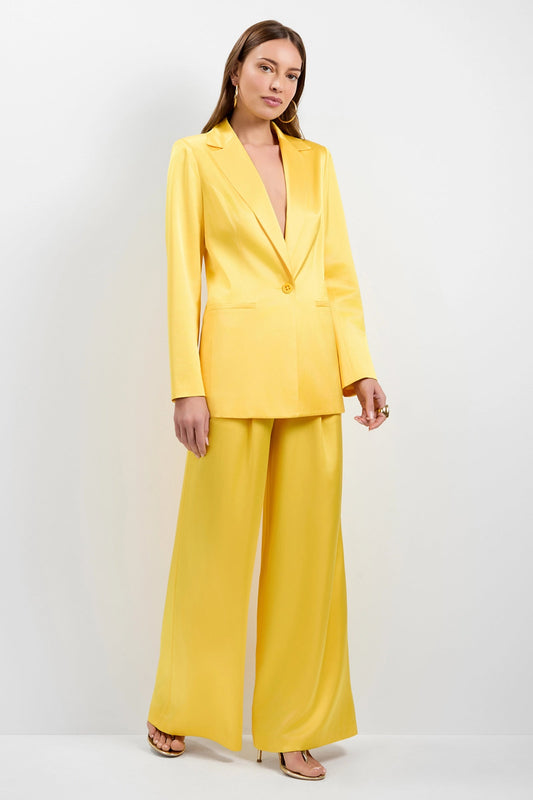 Trina Turk Giardino Satin Blazer