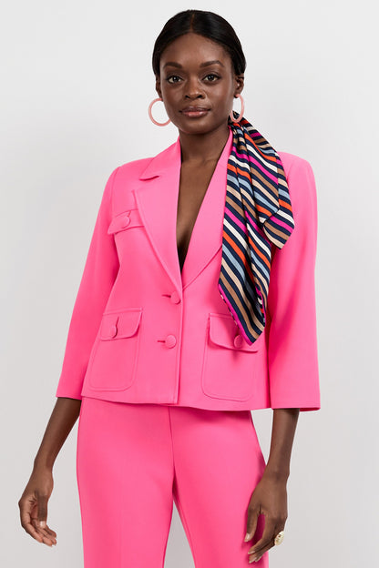 Trina Turk Bicocca Patch Pocket Jacket