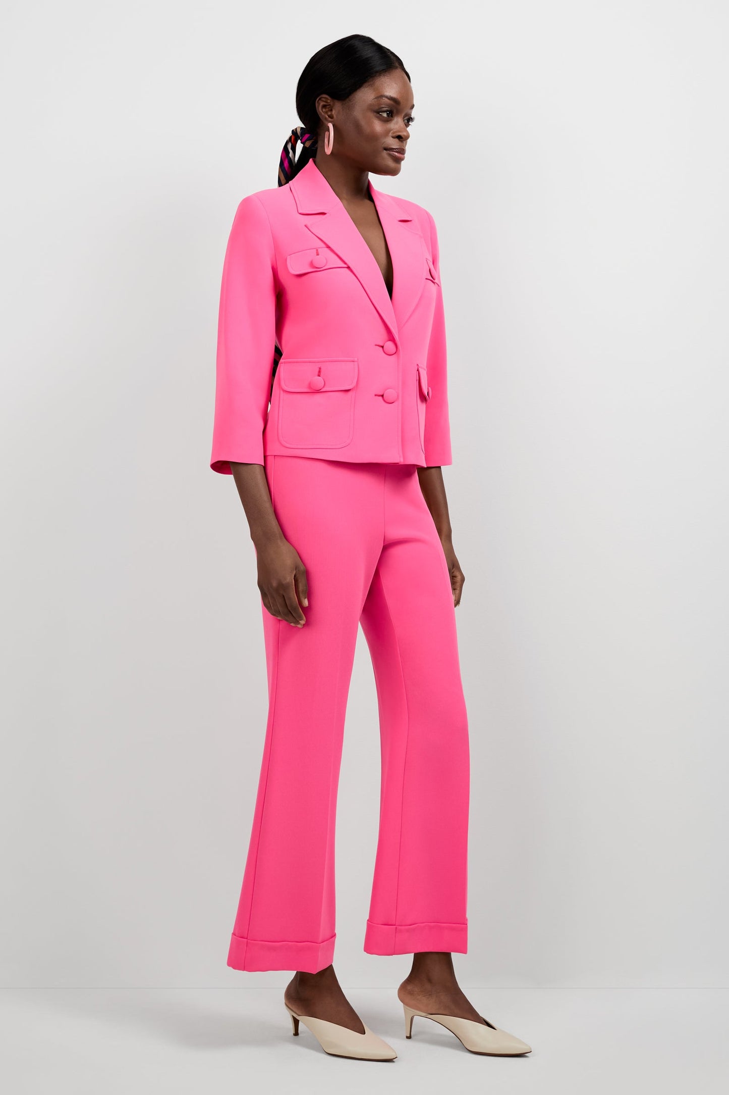Trina Turk Bicocca Patch Pocket Jacket