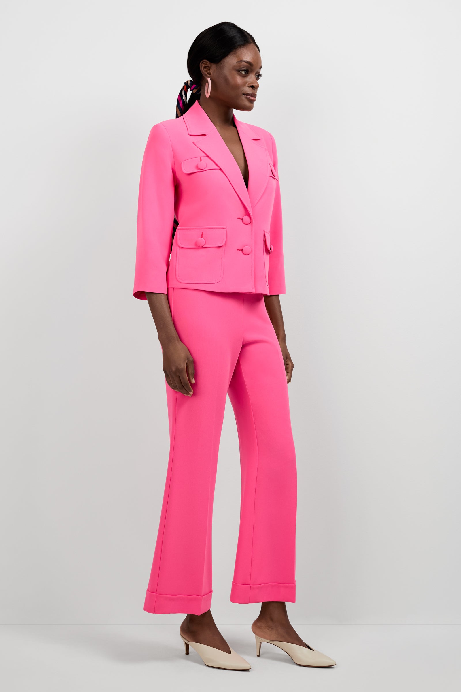 Trina Turk Bicocca Patch Pocket Jacket