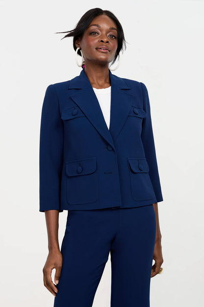 Trina Turk Bicocca Patch Pocket Jacket