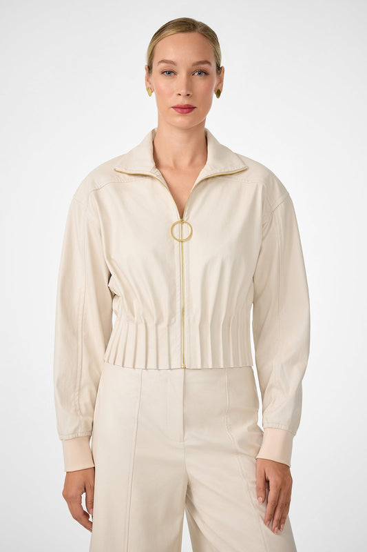 Trina Turk Outrun Leatherette Jacket