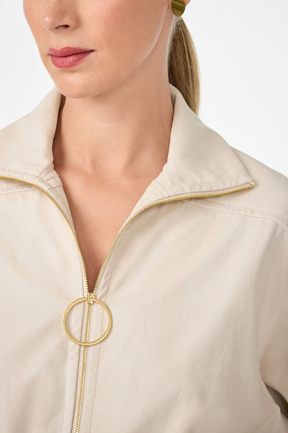 Trina Turk Outrun Leatherette Jacket