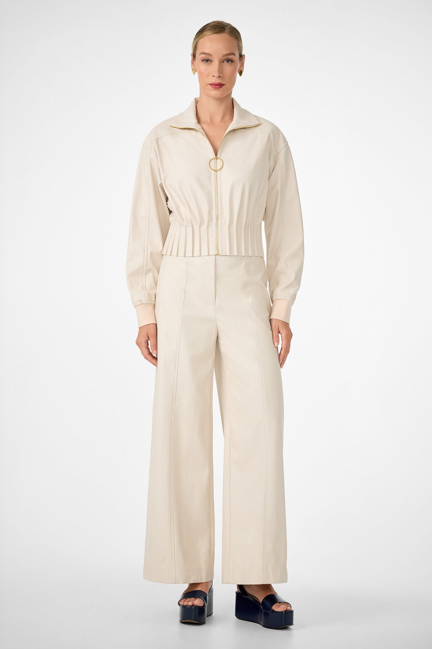 Trina Turk Outrun Leatherette Jacket