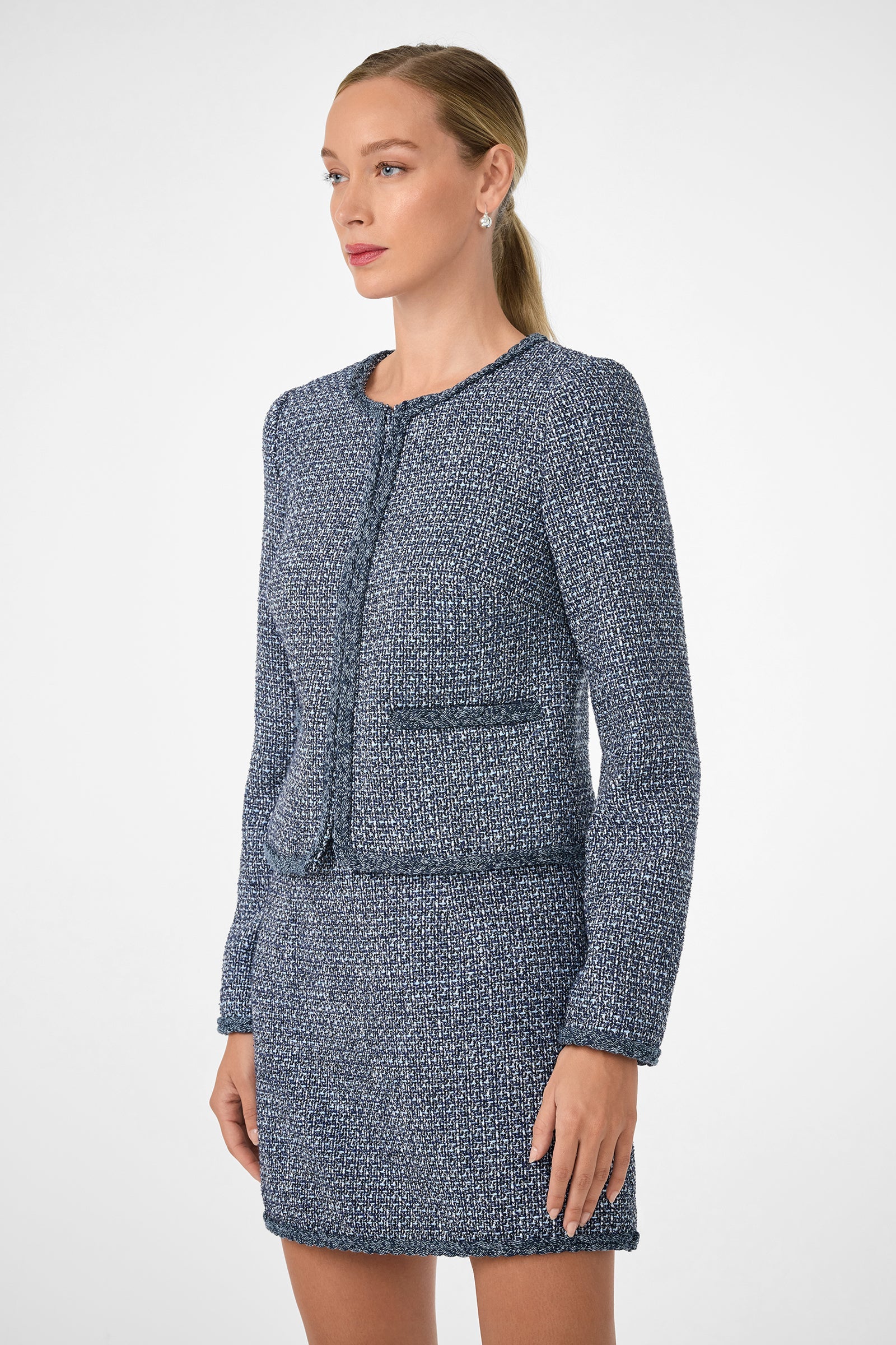 Trina Turk Kiui Tweed Jacket