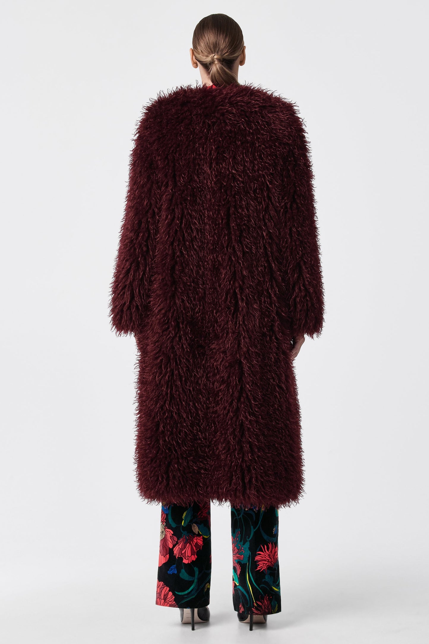 Trina Turk Gladis Faux Fur Coat