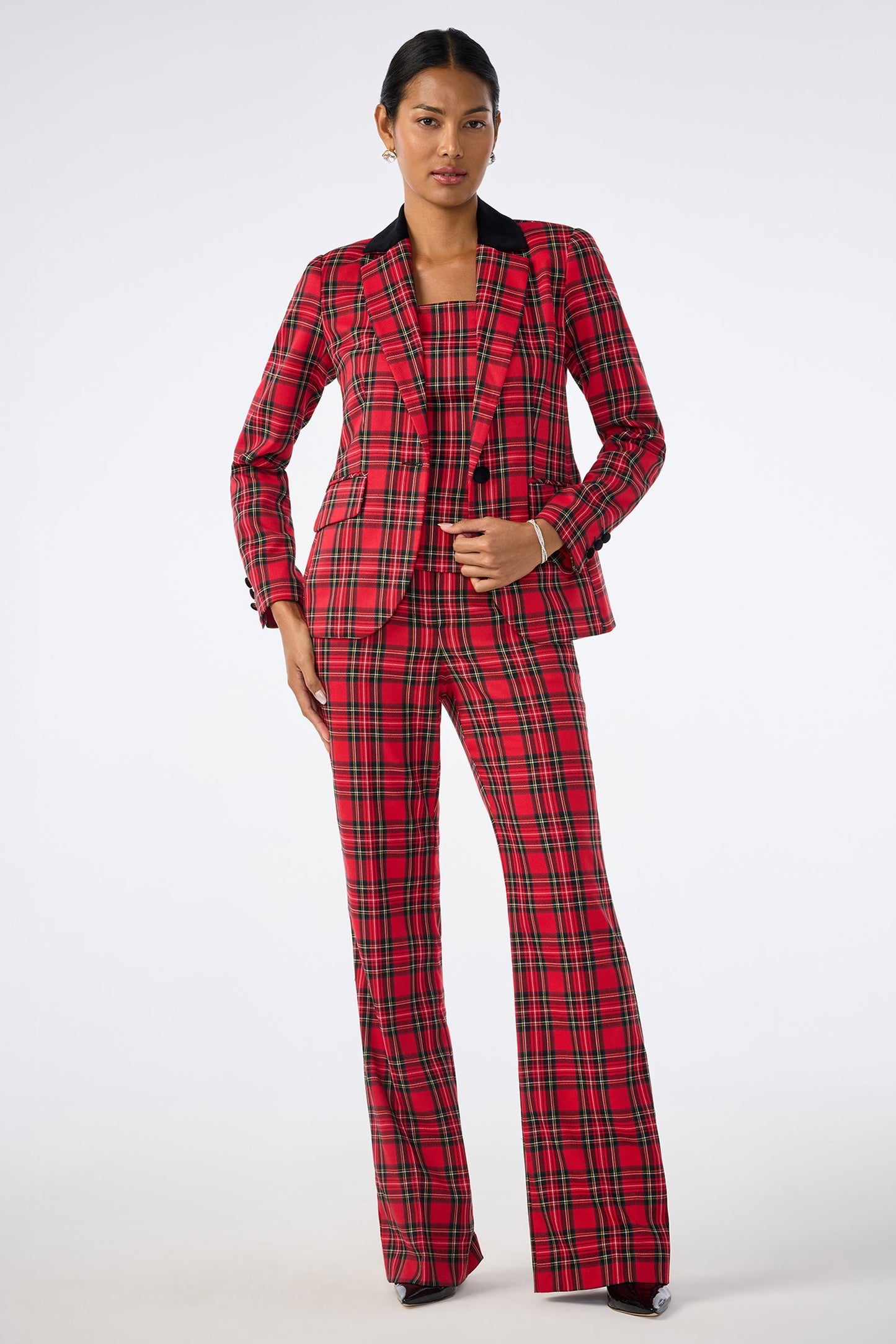 Trina Turk Revolution Tartan Jacket