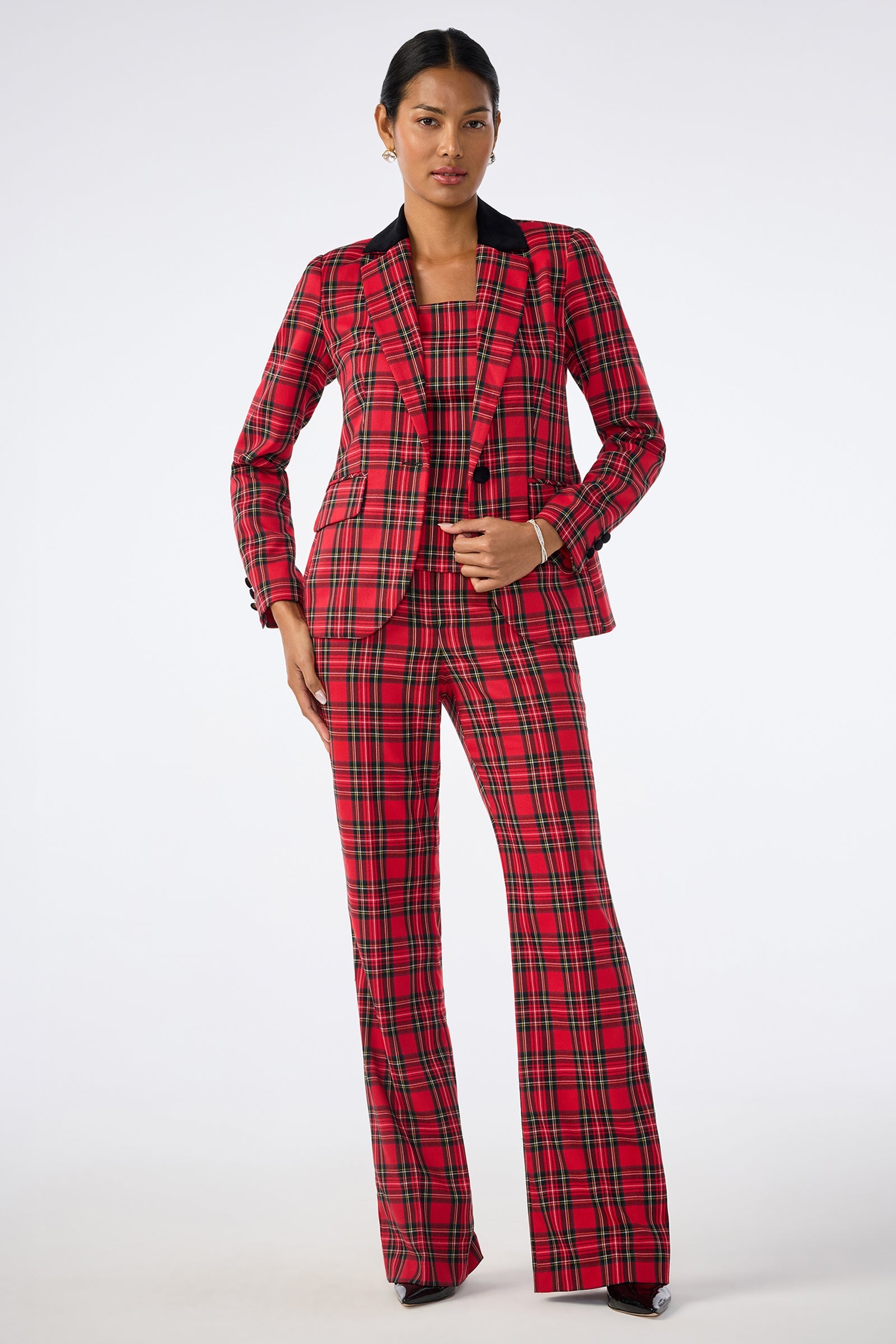 Trina Turk Revolution Tartan Jacket
