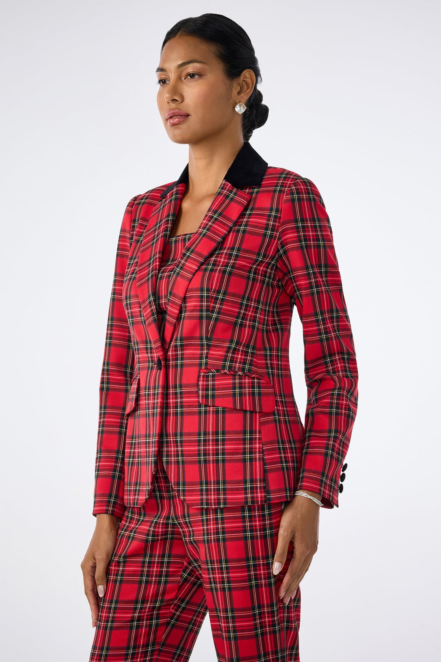 Trina Turk Revolution Tartan Jacket