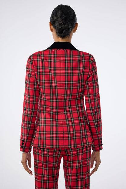 Trina Turk Revolution Tartan Jacket