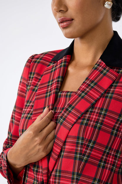 Trina Turk Revolution Tartan Jacket