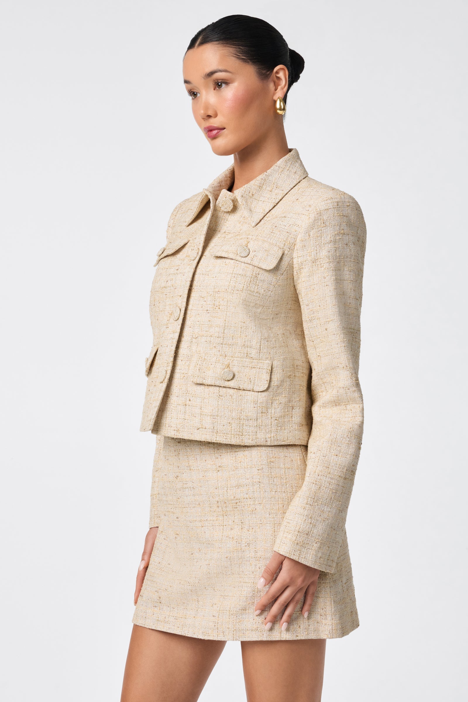 Trina Turk Bayonne Cropped Jacket