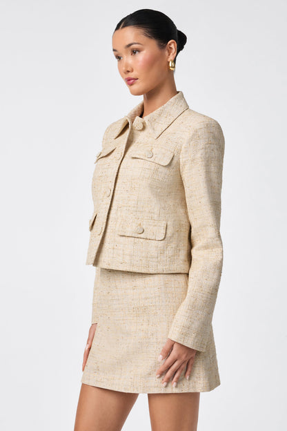 Trina Turk Bayonne Cropped Jacket