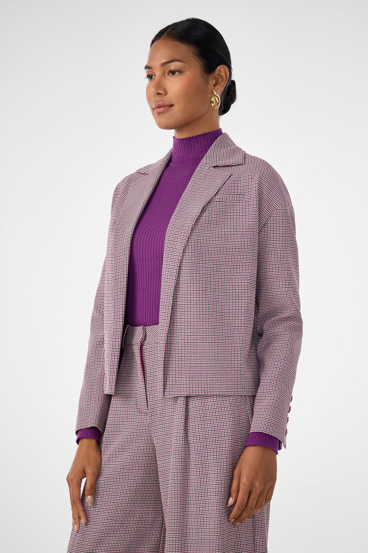 Trina Turk Ayla Open-Front Jacket