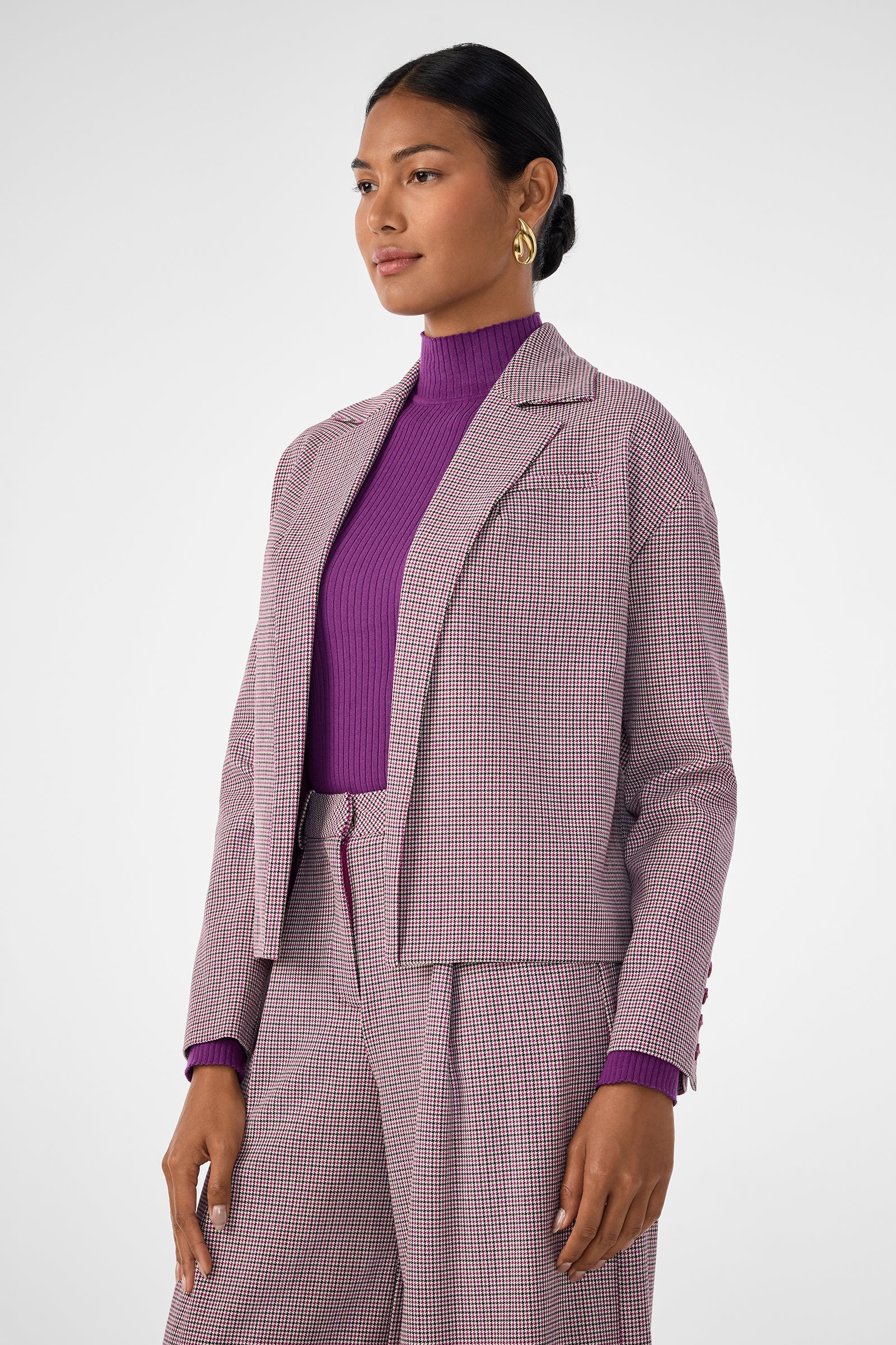 Trina Turk Ayla Open-Front Jacket