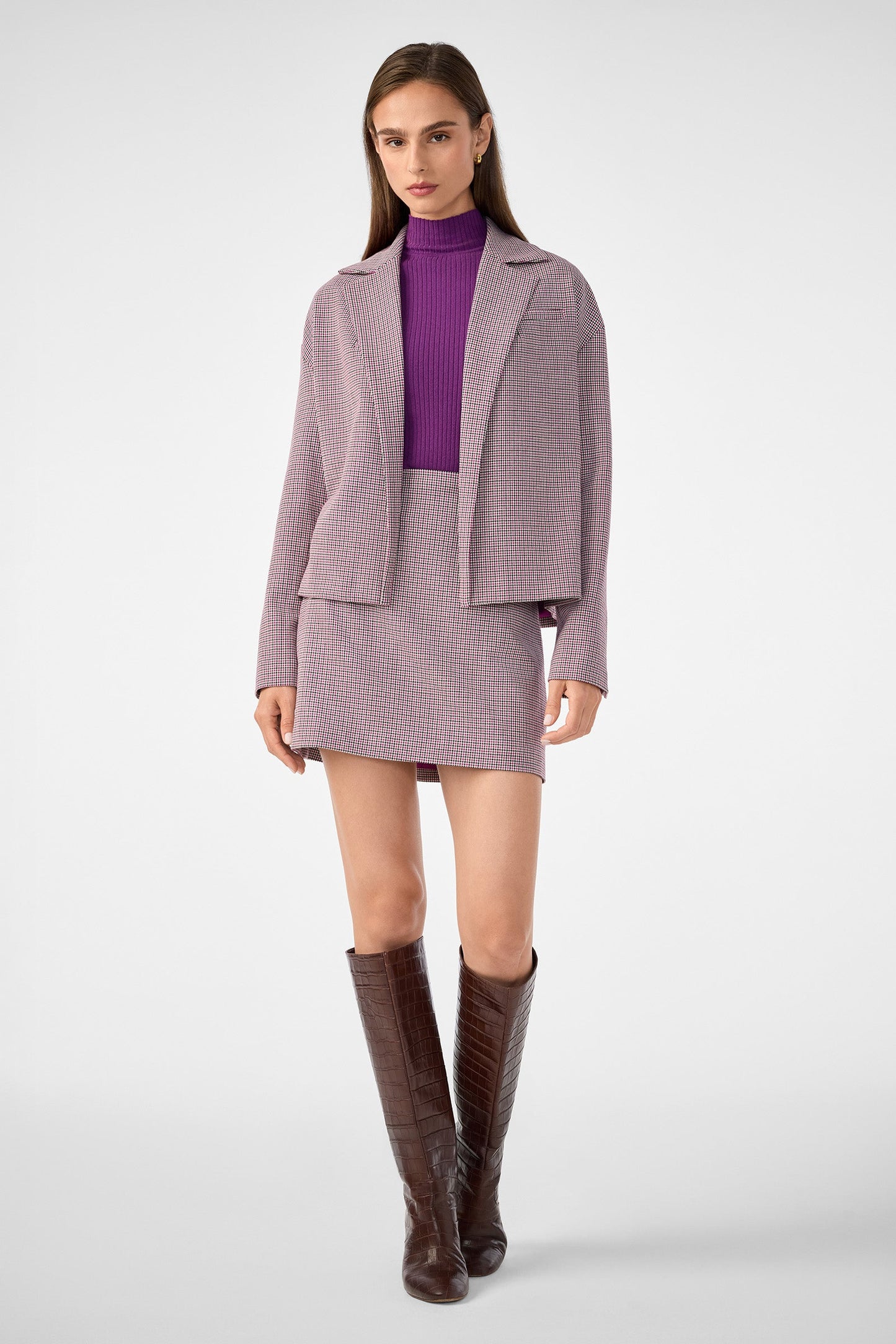 Trina Turk Ayla Open-Front Jacket