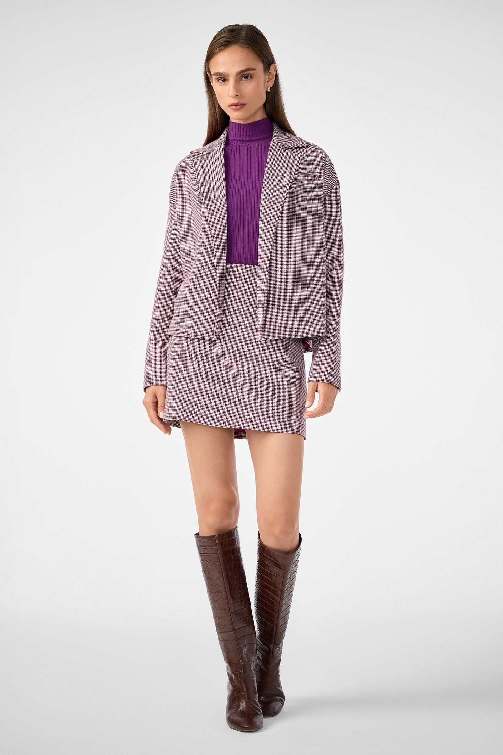 Trina Turk Ayla Open-Front Jacket