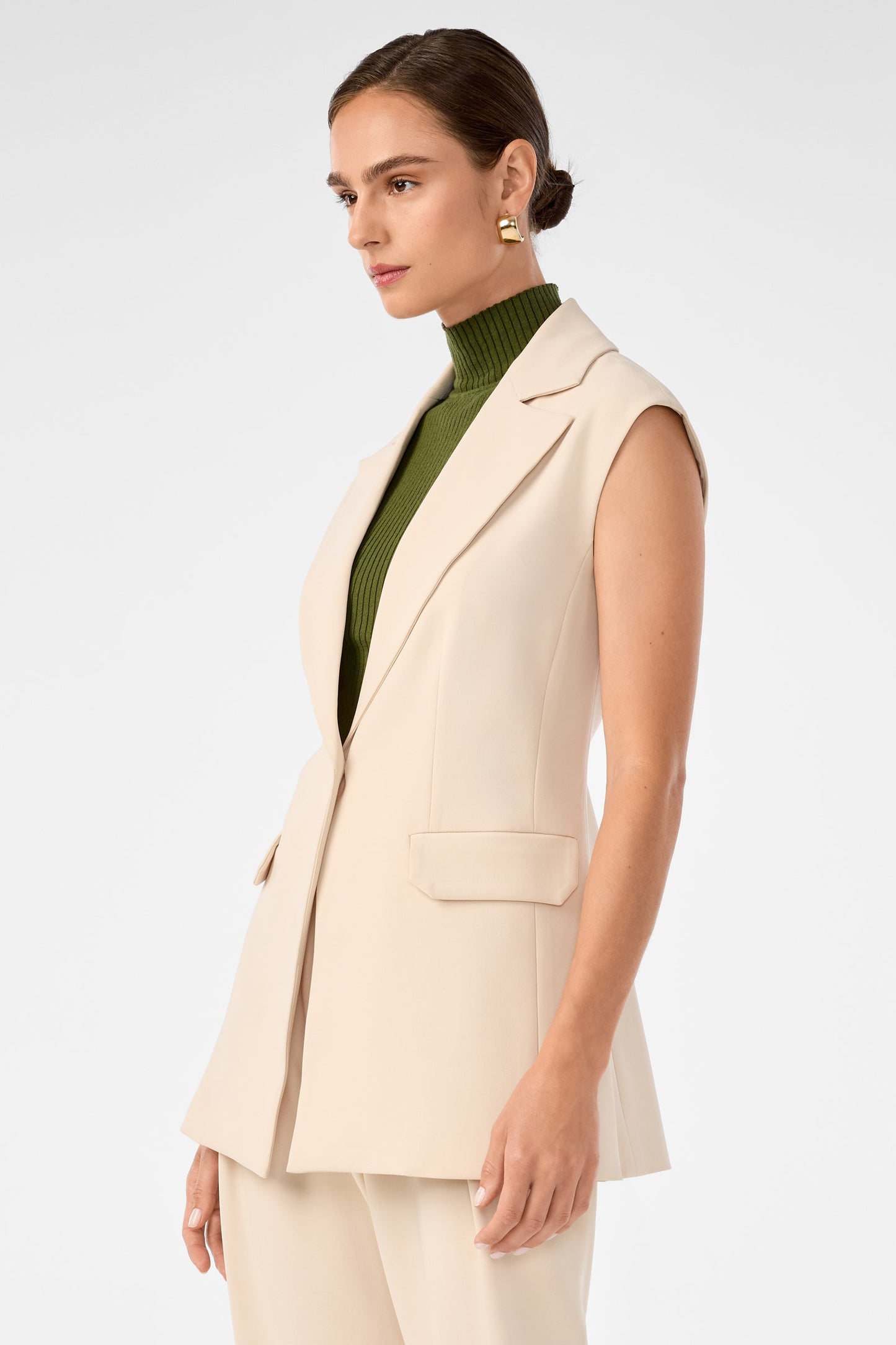 Trina Turk Baobab Sleeveless Jacket