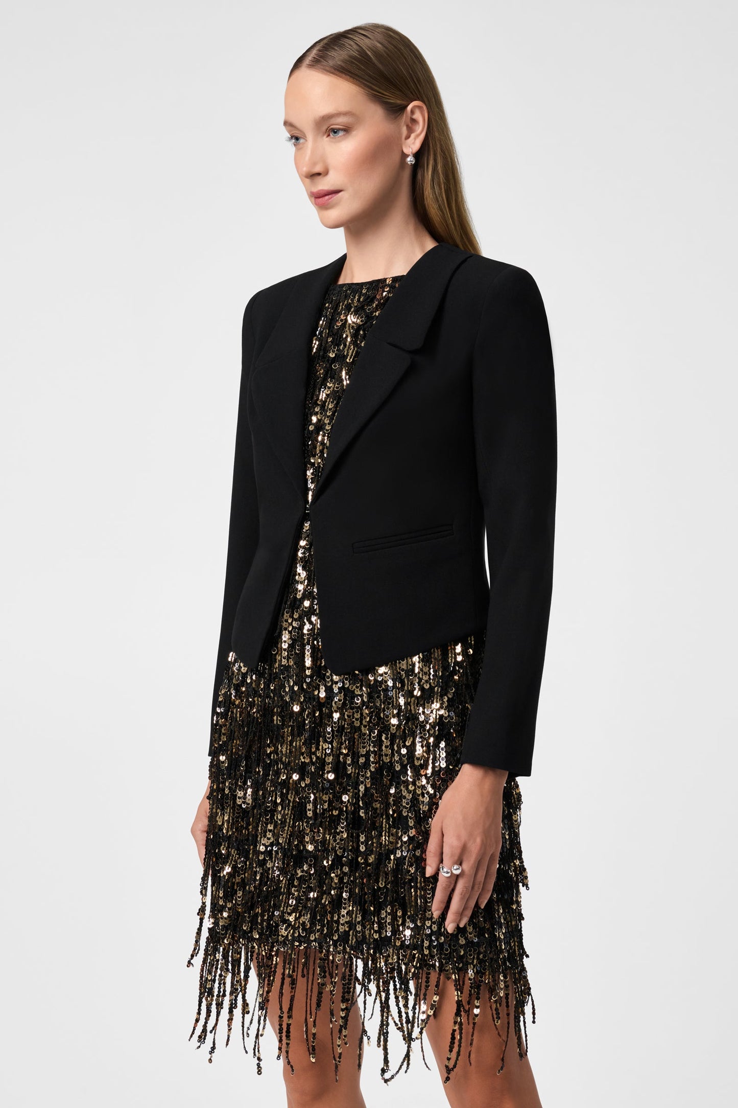 Trina Turk Ren Cropped Blazer