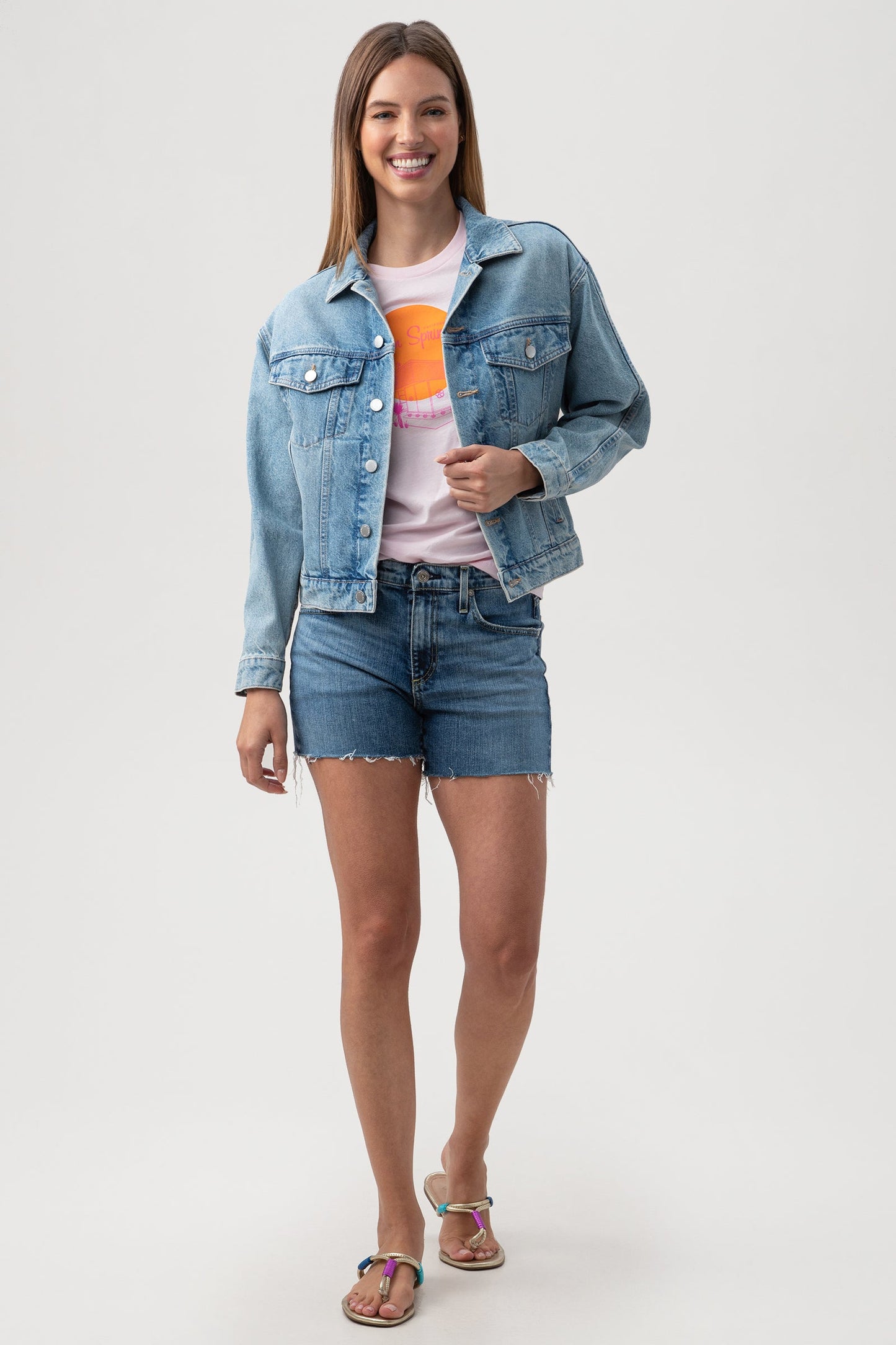 Trina Turk AG Arllow Denim Jacket