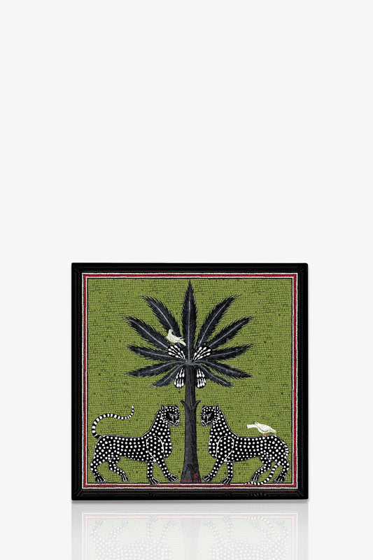 Trina Turk ORTIGIA GREEN SQ TRAY