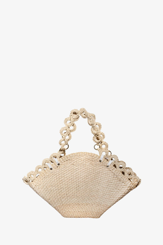 Trina Turk Thick Weave Maxi Basket Tote
