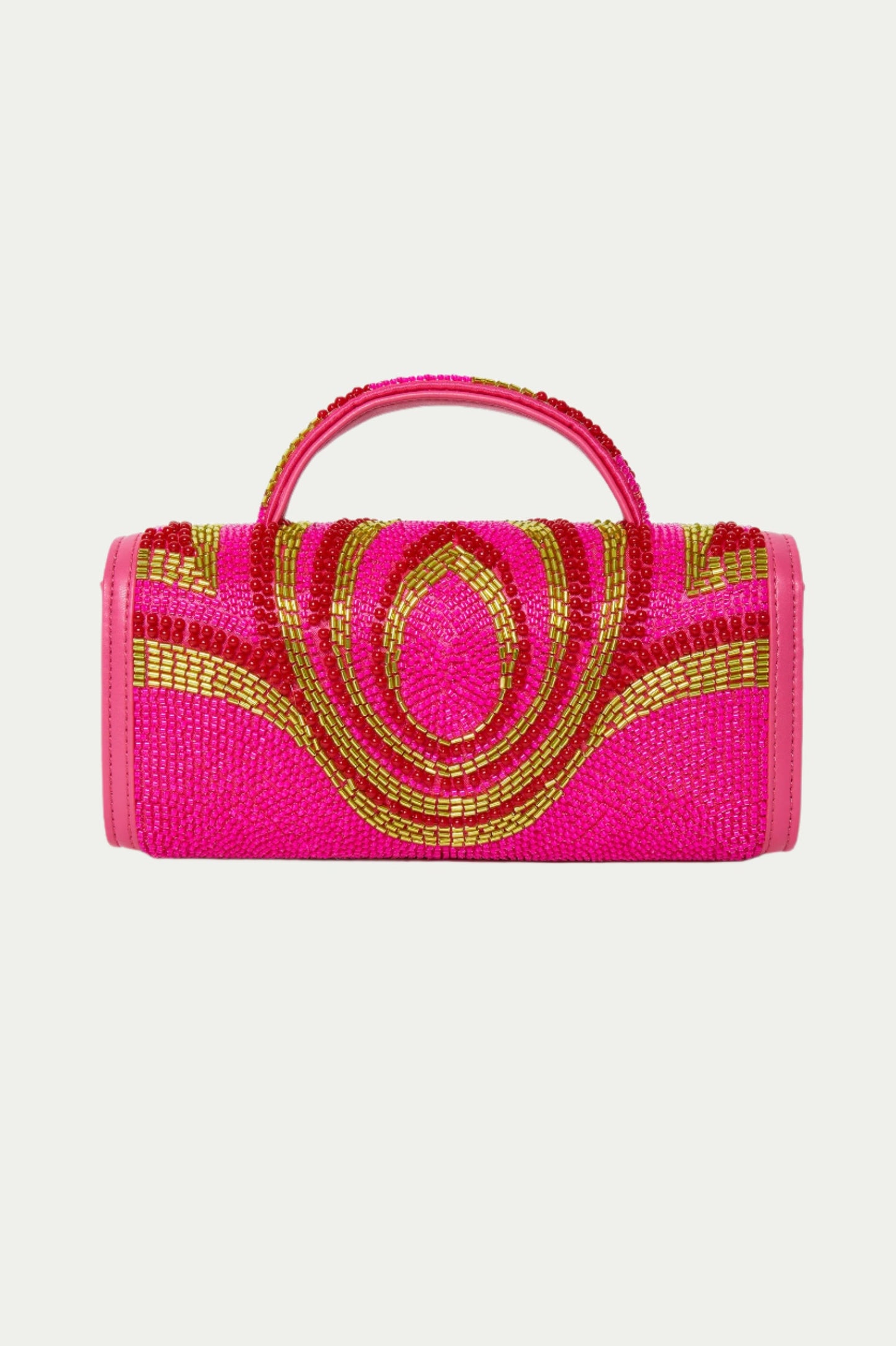 Trina Turk Lele Sadoughi x Trina Turk Mini Tabitha Bead Bag