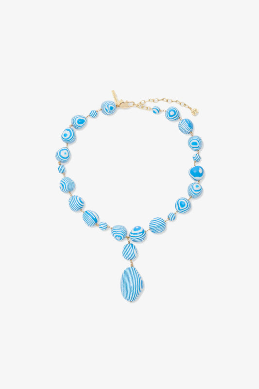 Trina Turk Ocean Spray Baroque Lariat Necklace