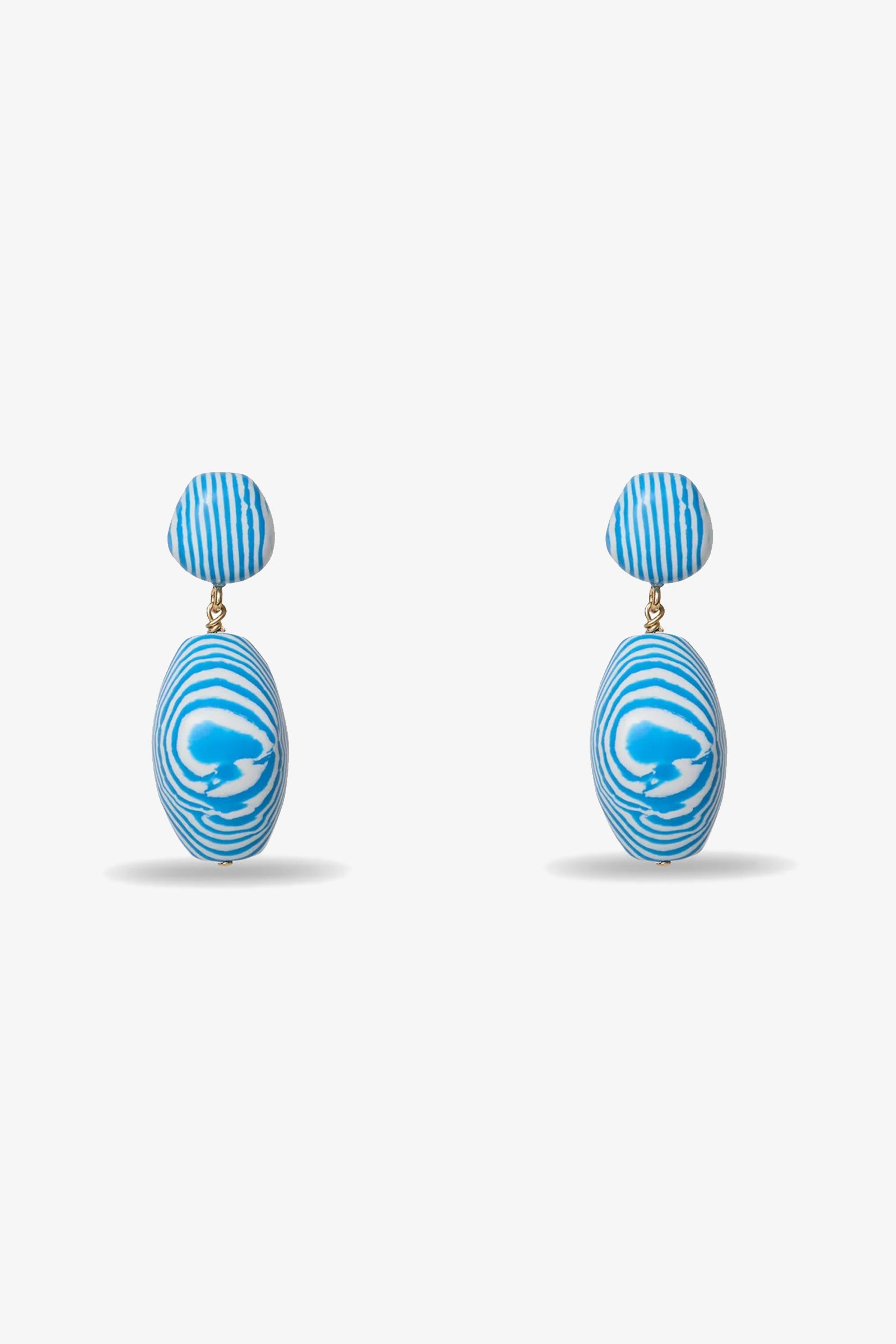 Trina Turk Ocean Baroque Double Drop Earrings