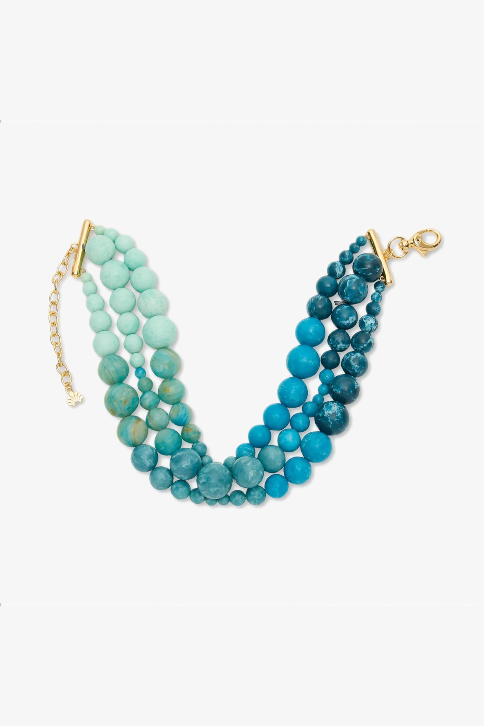 Trina Turk Riviera Diana Triple Row Necklace