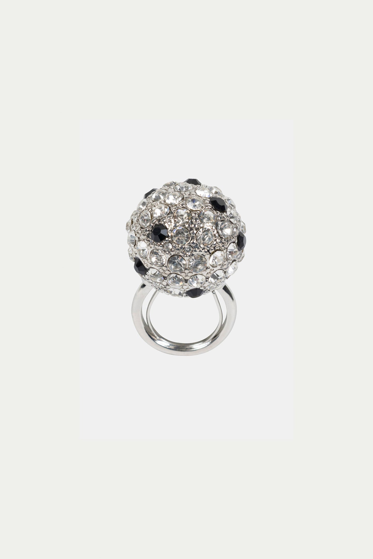 Trina Turk Cryjet Disco Ball Adjustable Ring