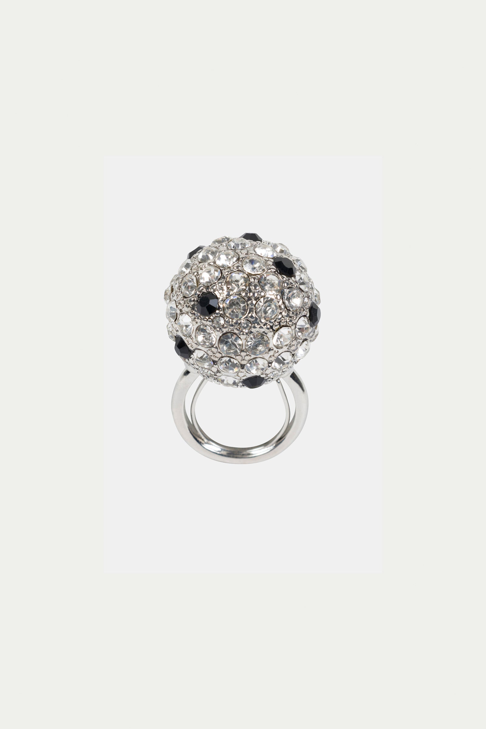 Trina Turk Cryjet Disco Ball Adjustable Ring