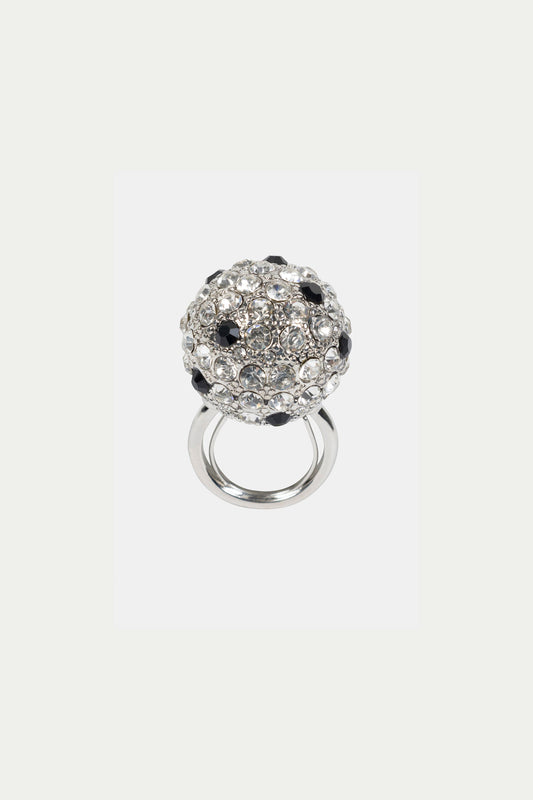 Trina Turk Cryjet Disco Ball Adjustable Ring
