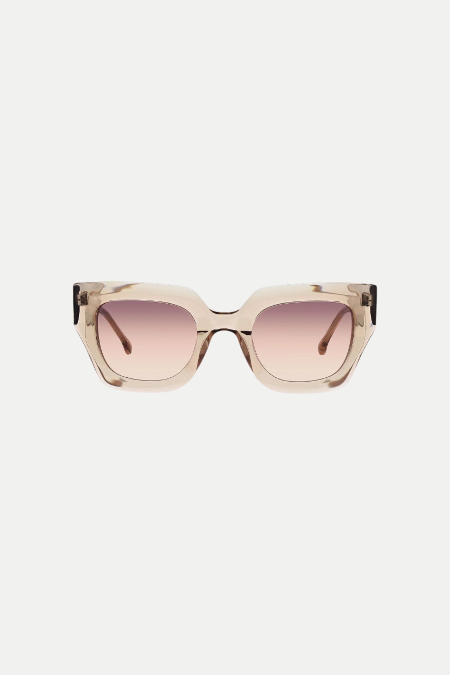 Trina Turk Sol Wide Frame Square Acetate Sunglasses