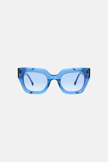 Trina Turk Sol Wide Frame Square Acetate Sunglasses